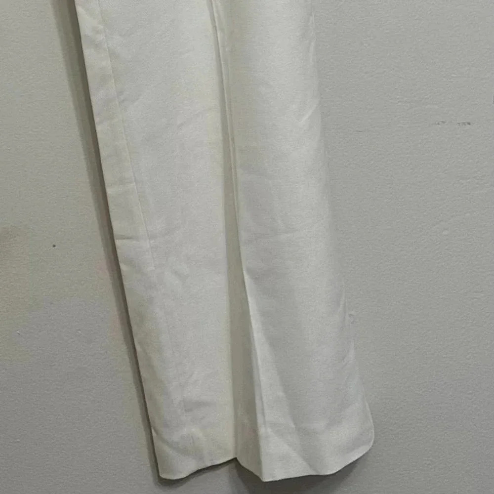 Eleventy Nwt’s Women’s High Rise Flat Front Trousers.Size 6 — image 4 of 8